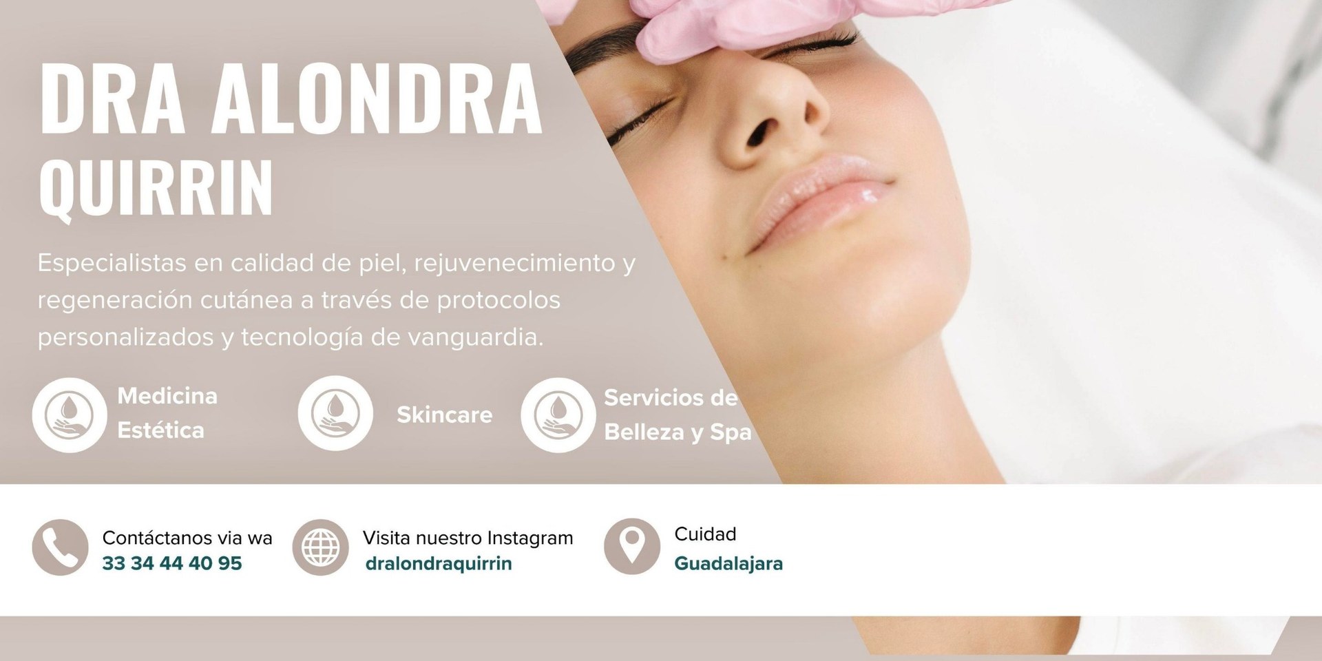 Tratamiento facial en cabina estética
